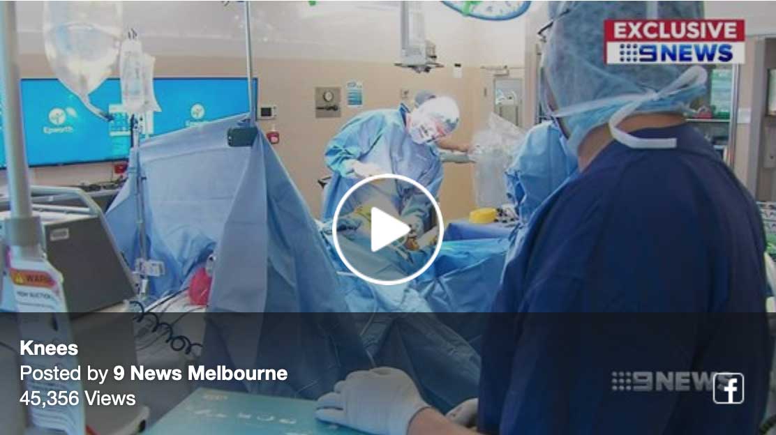 joint replacement surgery video screenshot